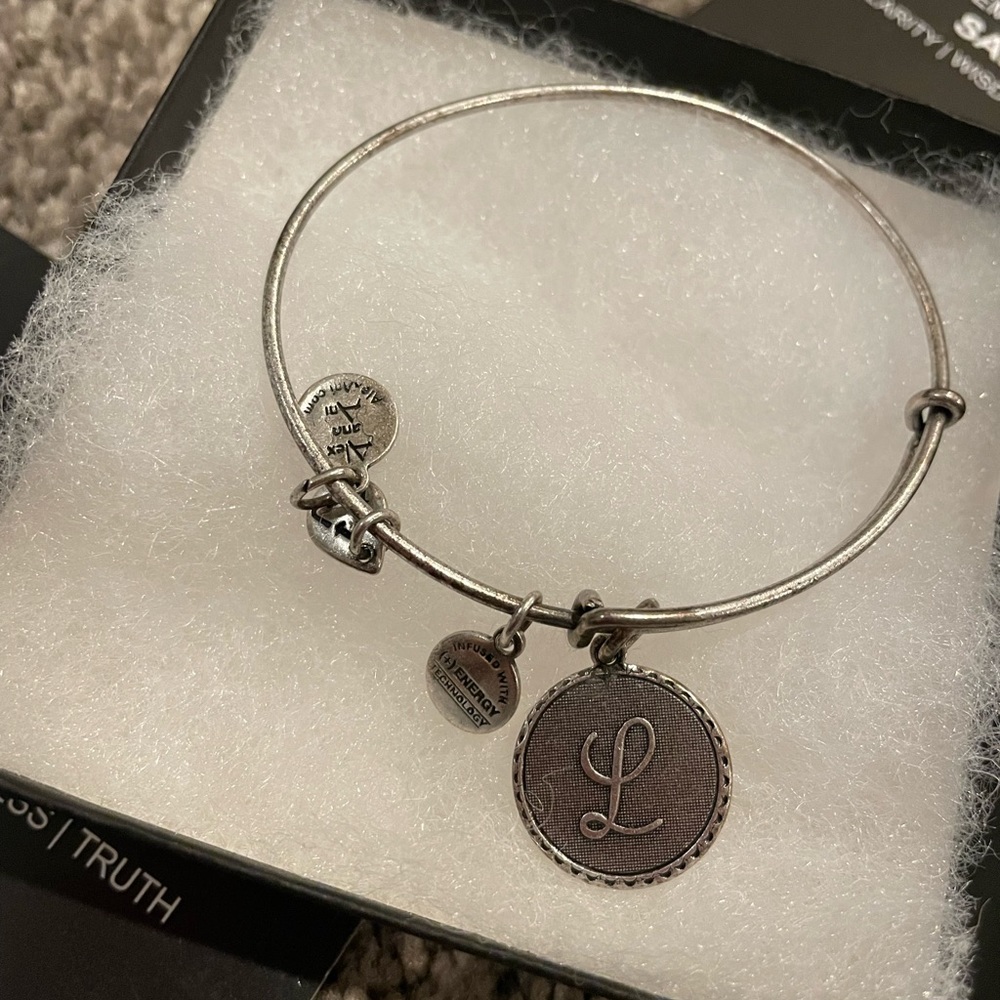 Alex and Ani “L” bracelet